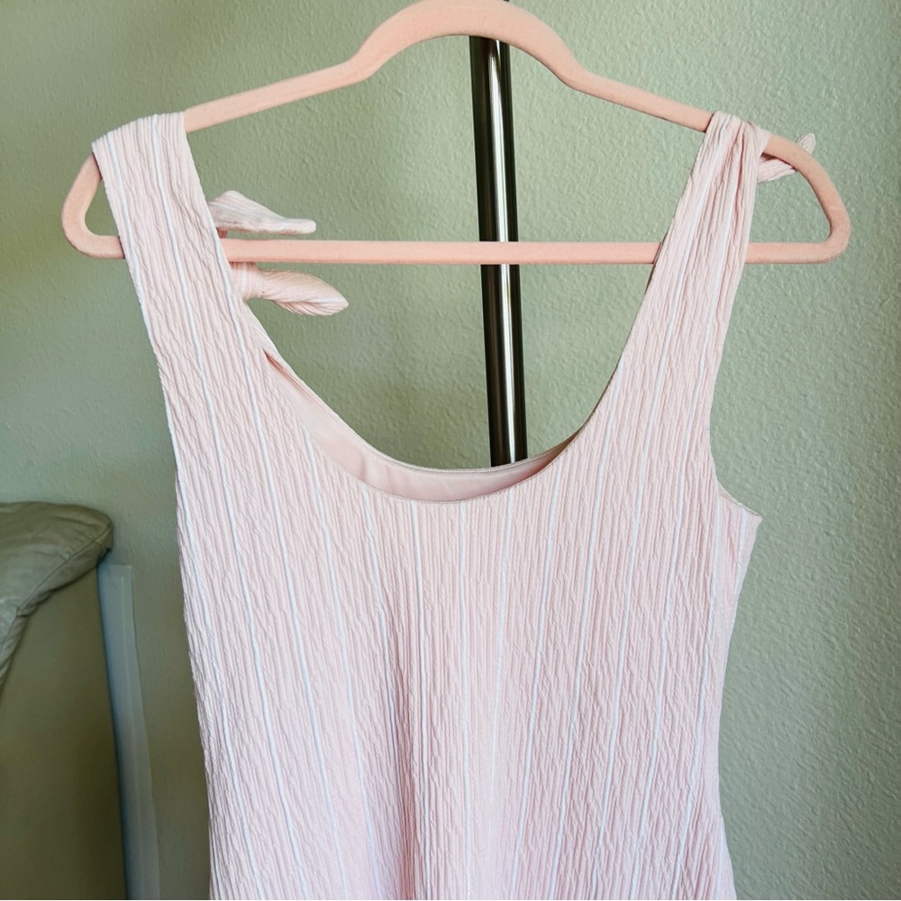 Lovers + Friends McCall Mini Dress Size M
Pink and White Stripe Sleeveless - Picture 10 of 11